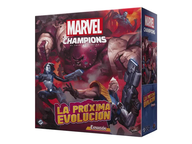 Juego de mesa marvel champions la proxima evolucion edad recomendada 14 años
