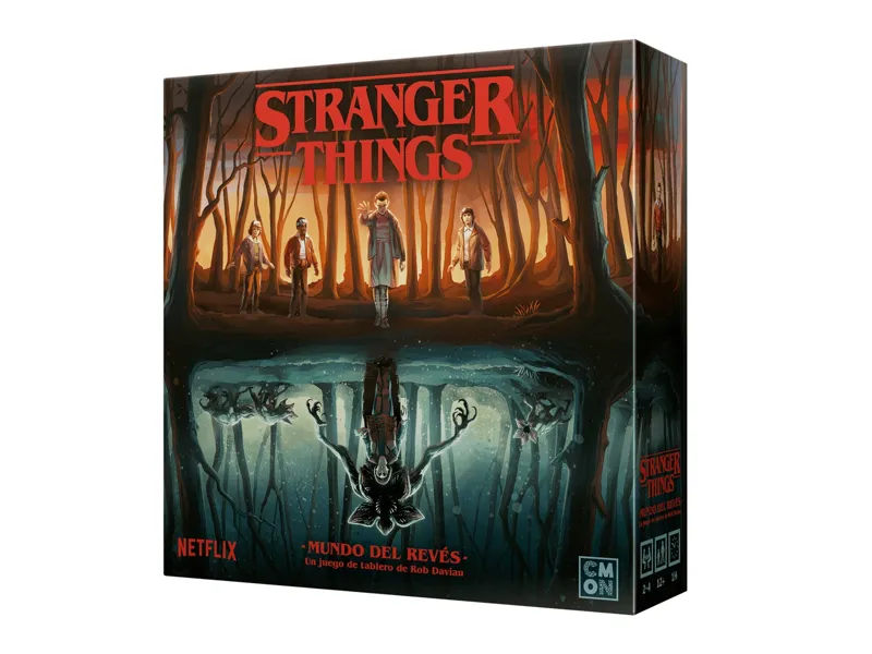 Juego de mesa stranger things mundo del reves edad recomendada 12 años