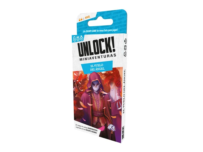 Juego de mesa unlock! miniaventuras el vuelo del angel edad recomendada 10 años