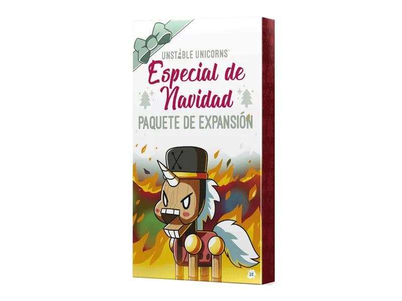 Juego de mesa unstable unicorns especial de navidad expansion edad recomendada 8 años