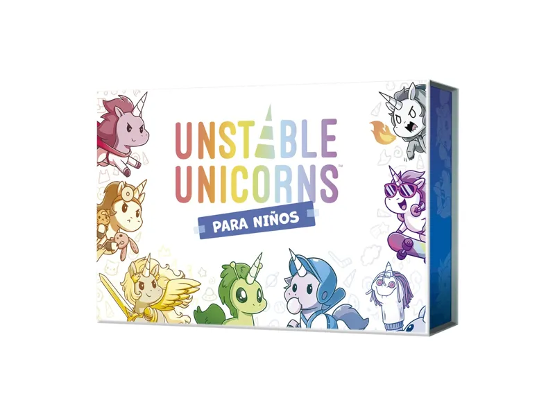 Juego de mesa unstable unicorns para niños edad recomendada 6 años