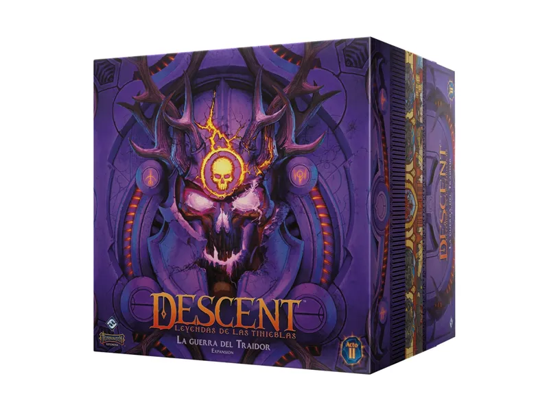 Juego de mesa descent: la guerra del traidor edad recomendada 14 años