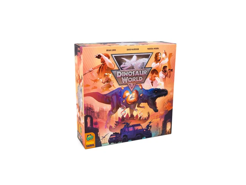 Juego de mesa dinosaur world edad recomendada 14 años (ingles)