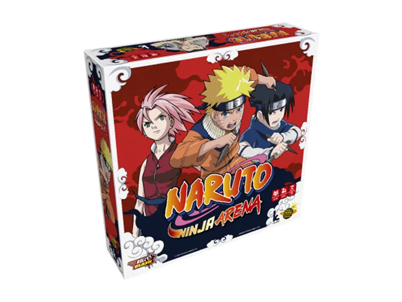 Juego de mesa naruto ninja arena edad recomendada 10 años (ingles)