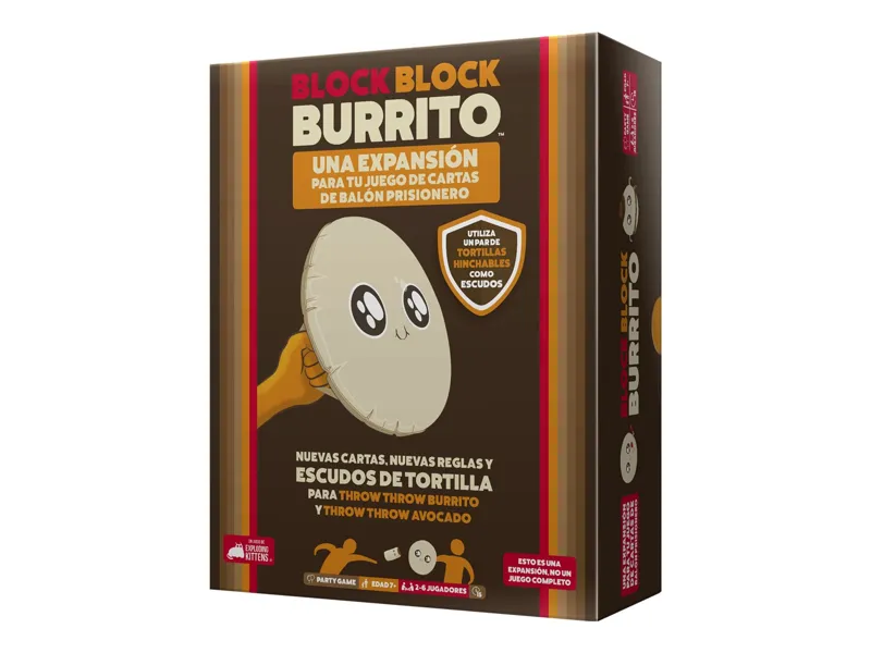 Juego de mesa block block burrito edad recomendada 7 años