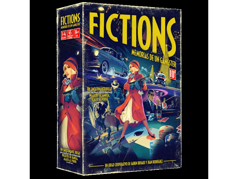 Juego de mesa fictions: memorias de un gangster