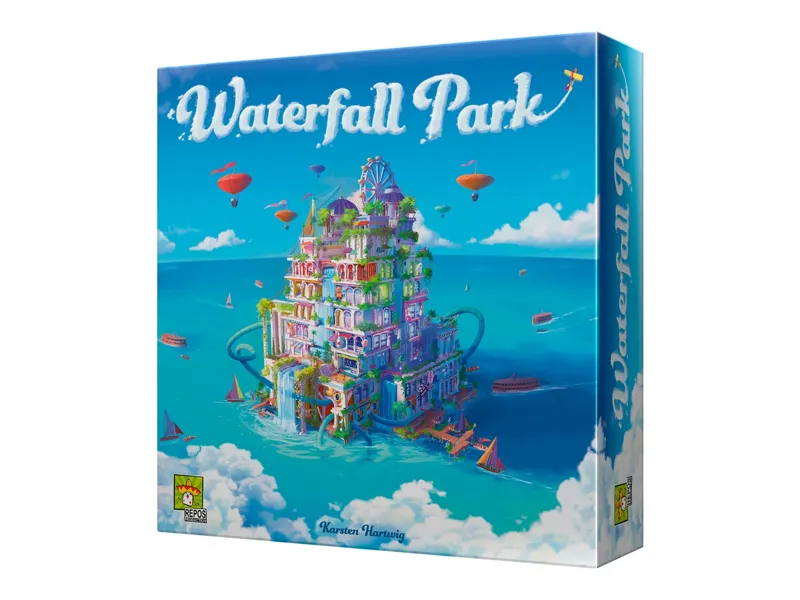 Juego de mesa waterfall park edad recomendada 10 años