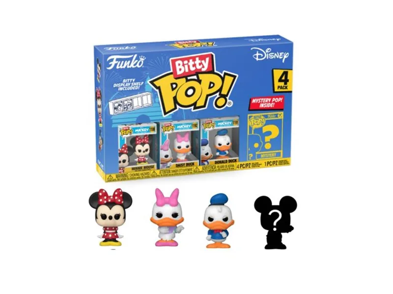 Bitty pop funko disney minnie 4pk