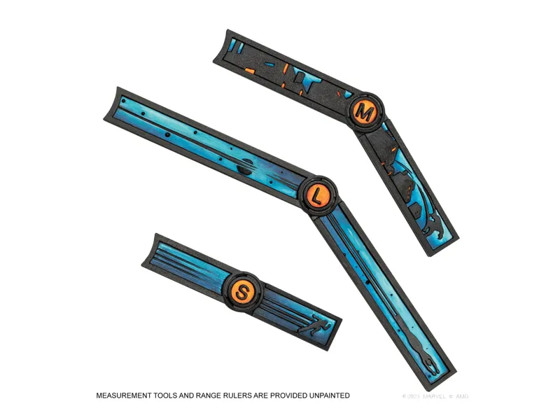 Accesorios juego de mesa marvel crisis protocol movement and range tools pack edad recomendada 14 años