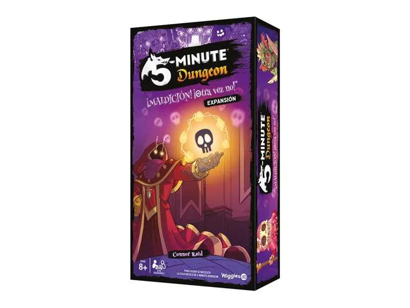 Juego de mesa 5 minute dungeon ¡maldición! ¡otra vez no! edad recomendada 8 años