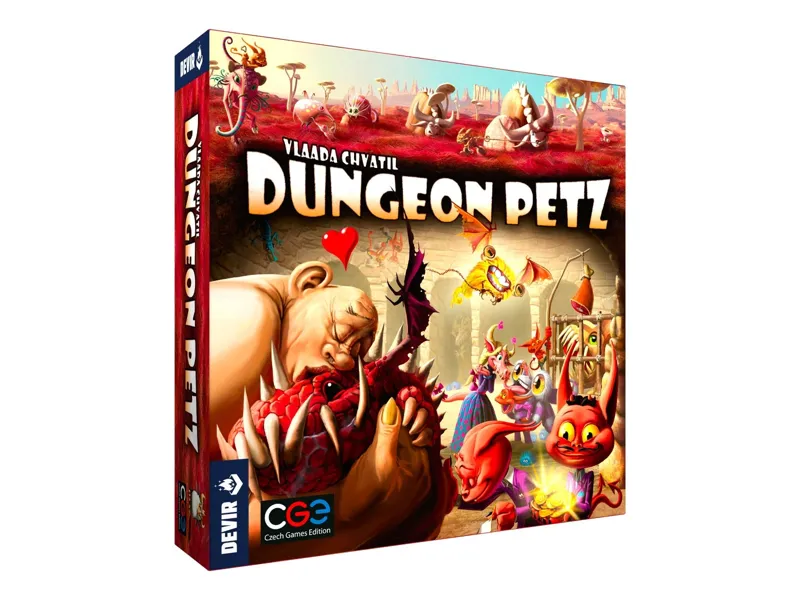 Juego de mesa devir dungeon petz