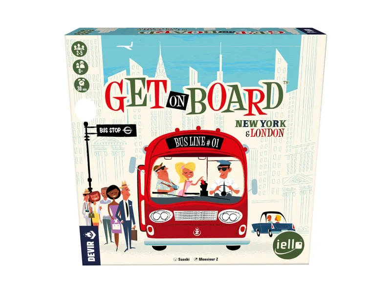 Juego de mesa devir get on board new york & london