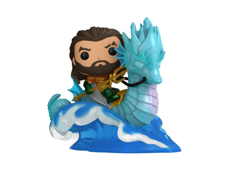 Funko pop ride deluxe dc comics aquaman and the lost kingdom aquaman en storm 67577