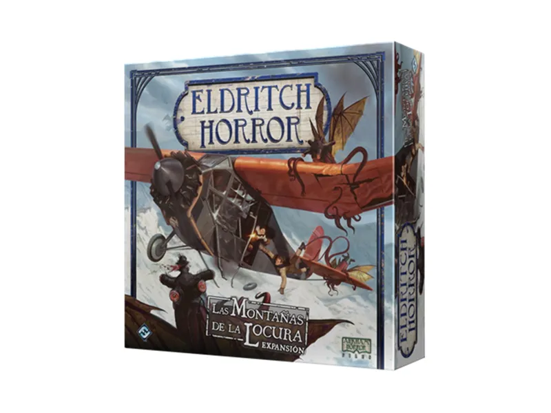 Juego de mesa eldritch horror las montañas de la locura expansion edad recomendada 14 años
