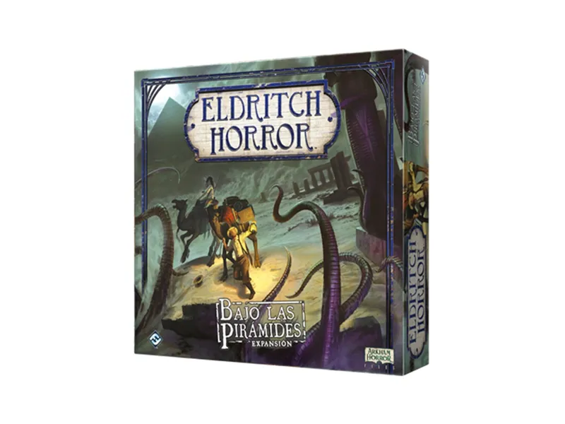 Juego de mesa eldritch bajo las piramides edad recomendada 14 años