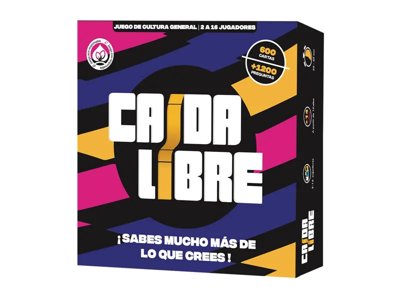 Juego de mesa caida libre edad recomendada 14 años
