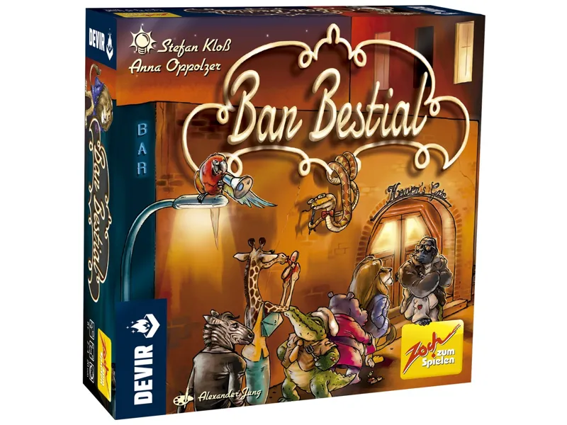 Juego de mesa bar bestial