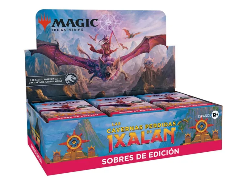 Juego de cartas magic the gathering las cavernas perdidas de ixalan sobres de edición 30 sobres español