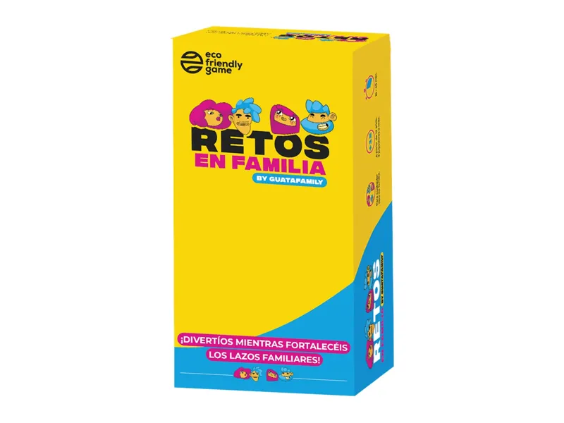 Juego de mesa retos en familia edad recomendada 8 años