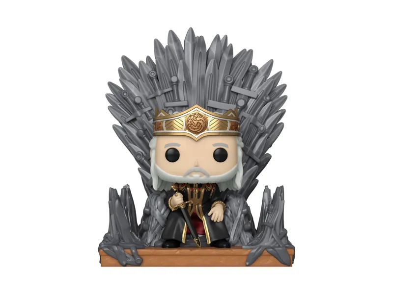 Funko pop casa del dragon viserys en el trono de hierro 76470