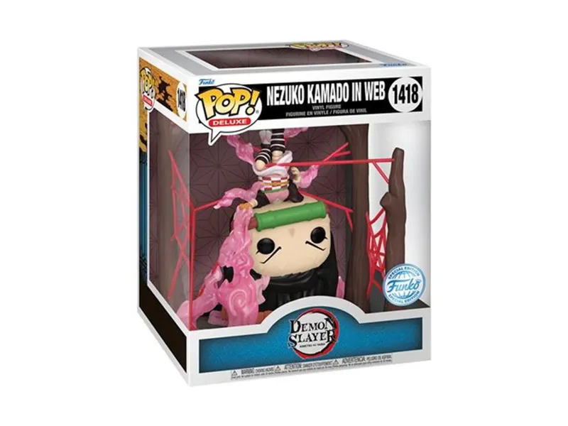 Funko pop animacion demon slayer kimetsu no yaiba nezuko kamado en una red
