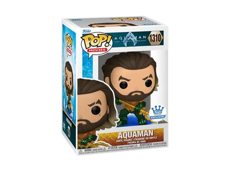 Funko pop peliculas aquaman y el reino perdido aquaman