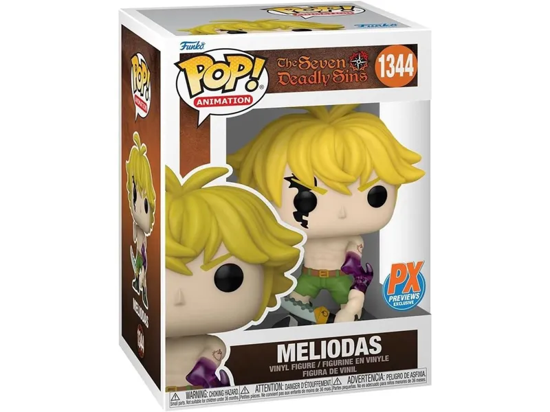 Funko pop animacion the seven deadly sins meliodas modo demonio