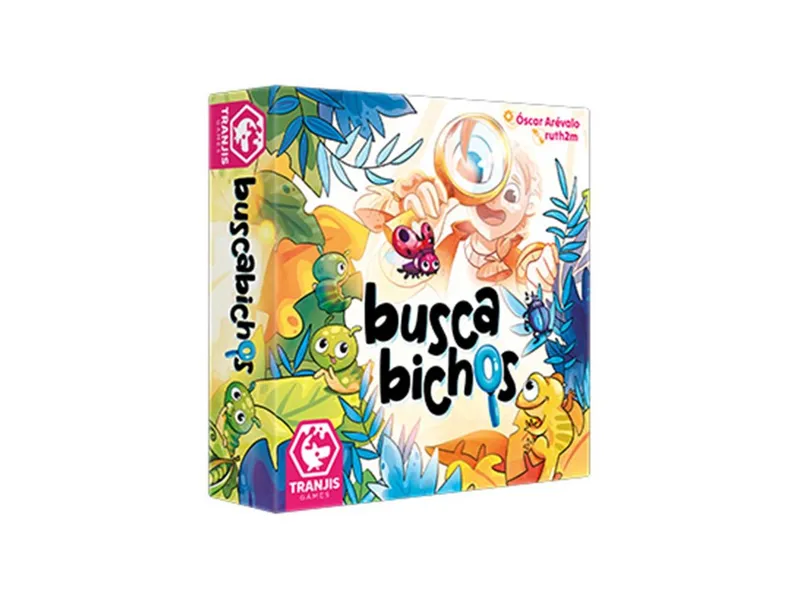 Juego de mesa busca bichos edad recomendada 4 años
