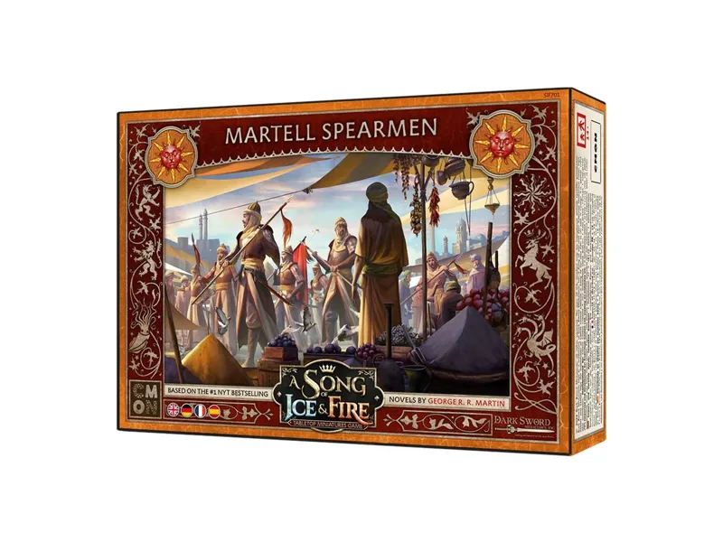 Juego de mesa cancion de hielo y fuego lanceros martell edad recomendada 14 años