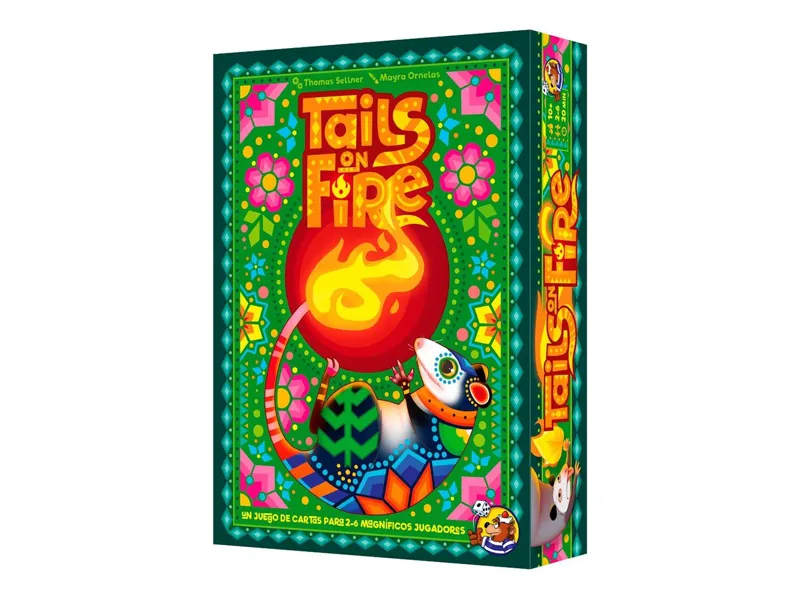 Juego de mesa tails on fire edad recomendada 8 años