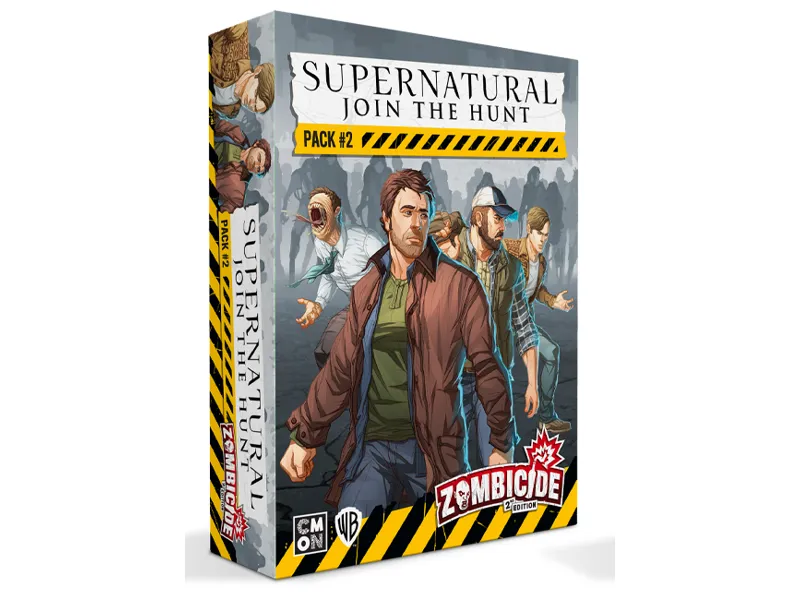 Juego de mesa zombicide 2e: supernatural character pack #2 edad recomendada 14 años