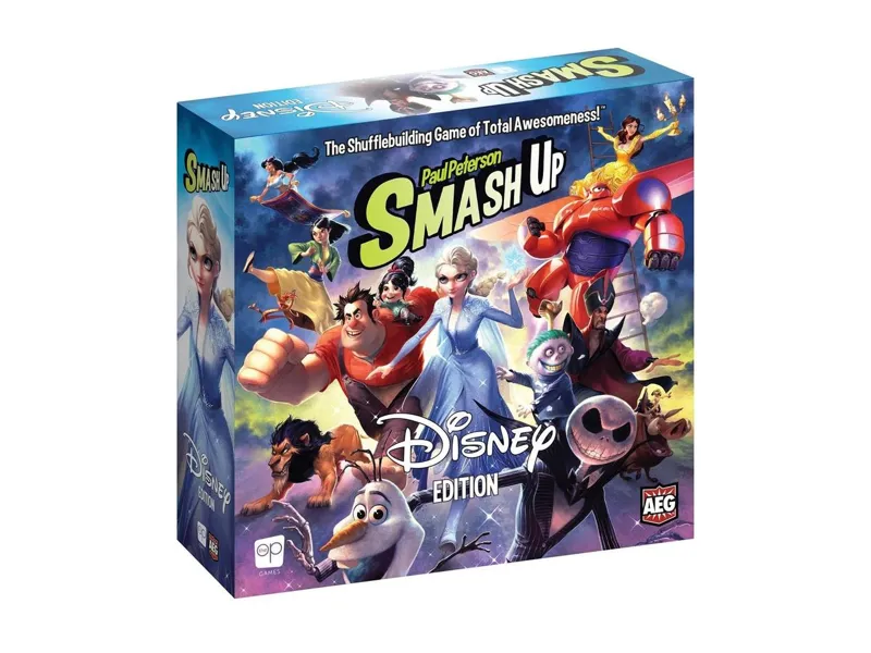 Juego de mesa smash up disney edition edad recomendada 14 años (ingles)