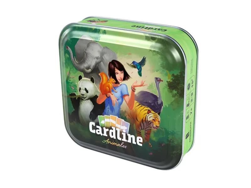 Juego de mesa cardline animales edad recomendada 7 años