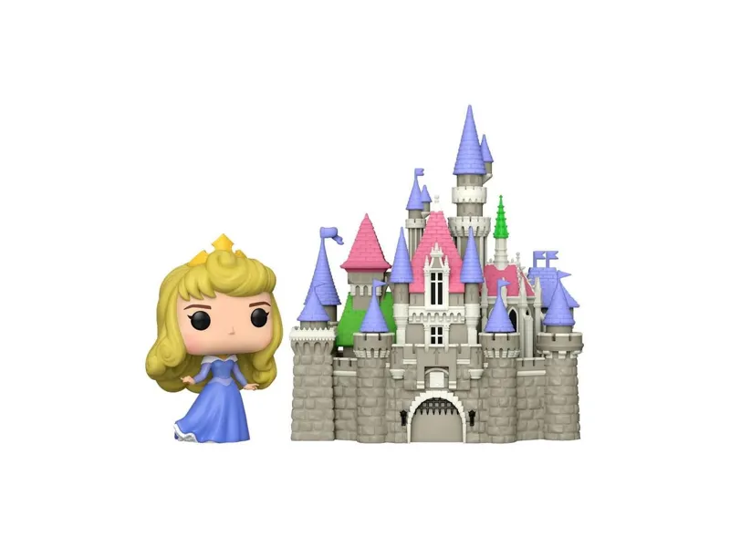 Funko pop town disney ultimate princess princesa aurora con castillo 56353