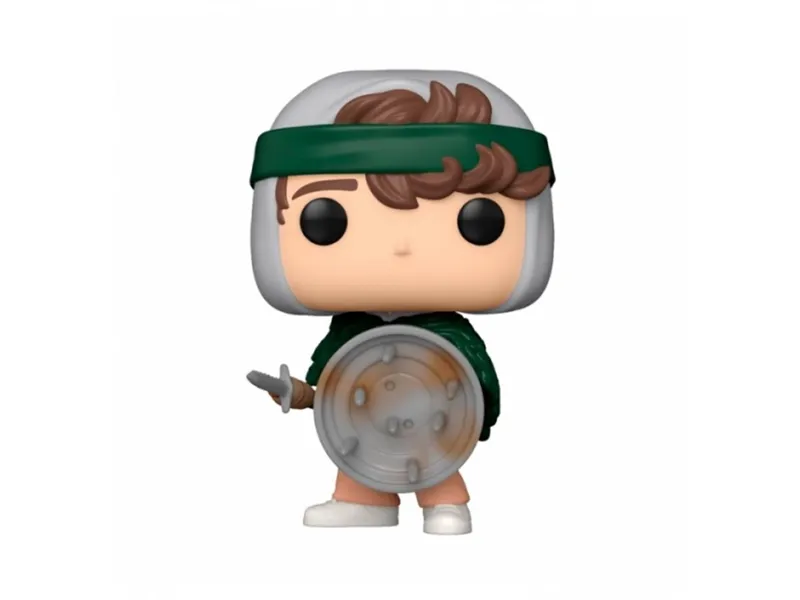 Funko pop series tv stranger things 4 hunter dustin con escudo 72137