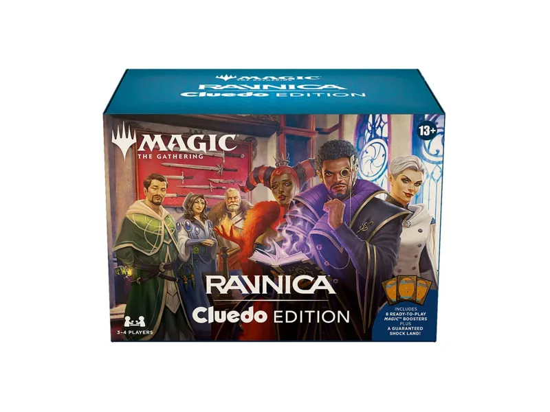 Caja de cartas magic the gathering ravnica cluedo edition inglés