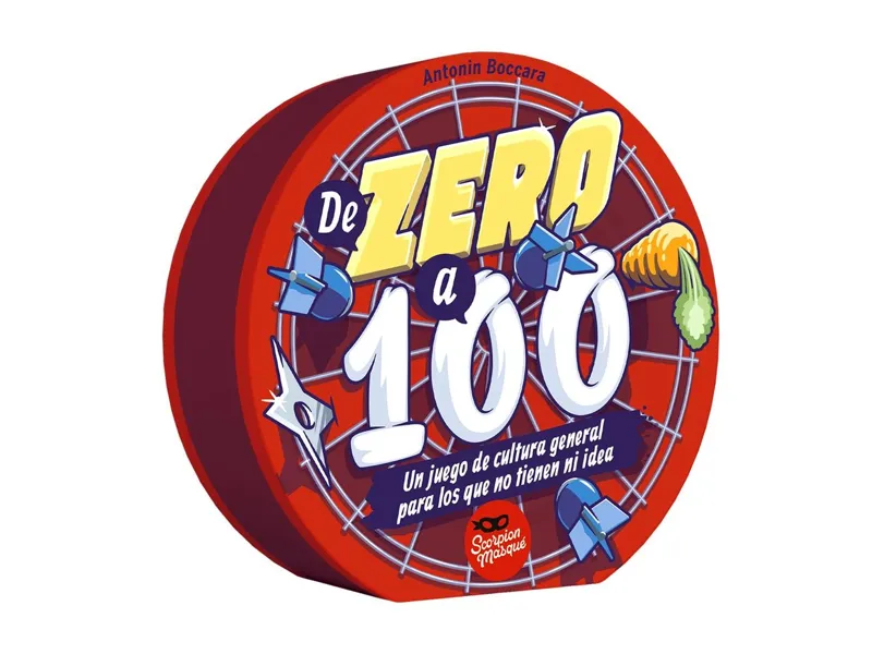 Juego de mesa de zero a 100 edad recomendada 12 años