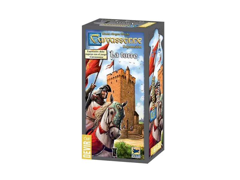 Juego de mesa devir carcassonne la torre