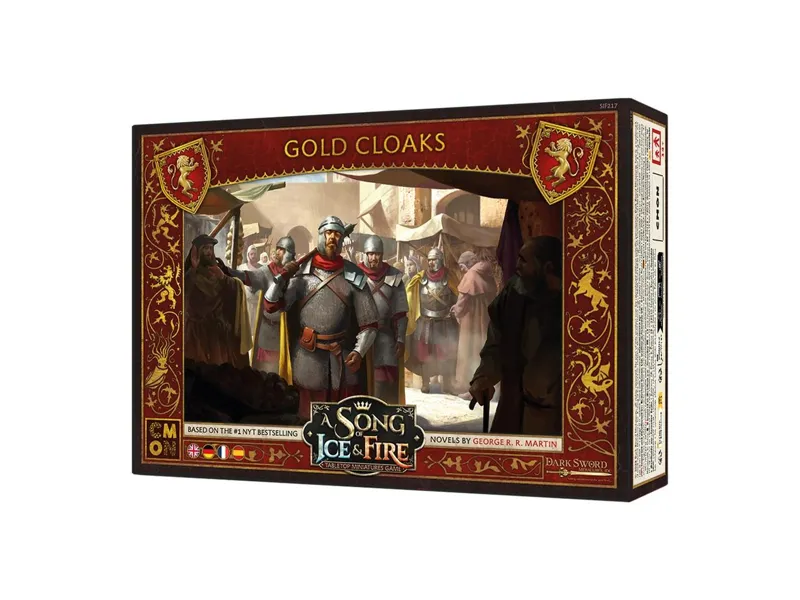 Juego de mesa cancion de hielo y fuego capas doradas edad recomendada 14 años