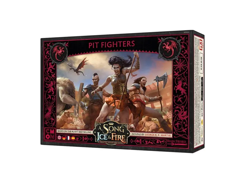 Juego de mesa cancion de hielo y fuego luchadores de foso edad recomendada 14 años