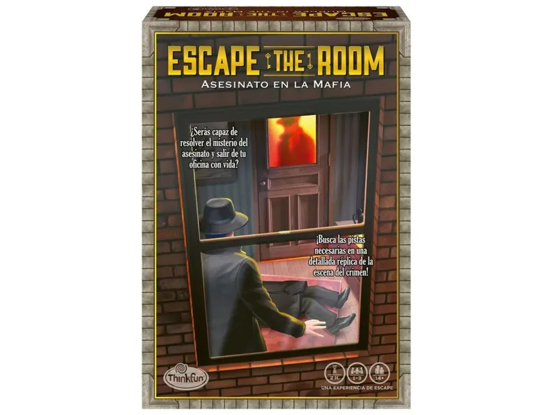 Juego de mesa escape the room asesinato en la mafia