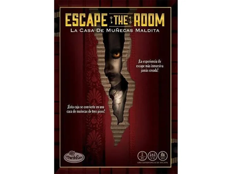 Juego de mesa escape the room la casa de muñecas maldita