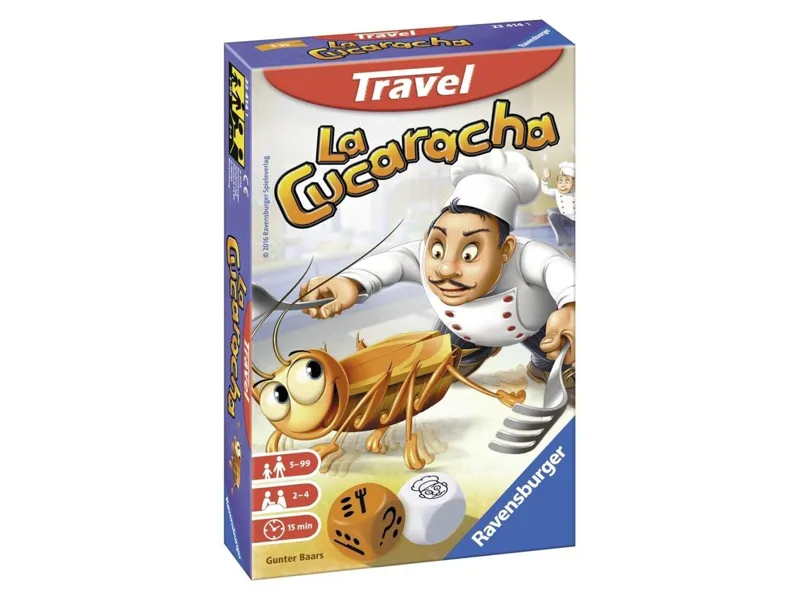 Juego de mesa ravensburger la cucaracha formato viaje