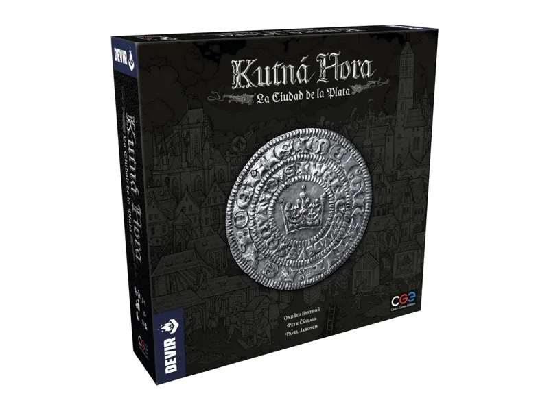 Juego de mesa devir kutná hora: la ciudad de plata + carta promocional