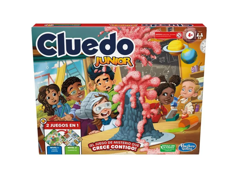 Juego de mesa hasbro cluedo junior