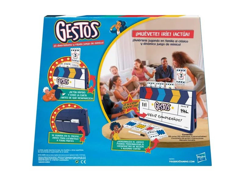 Juego de mesa hasbro gestos