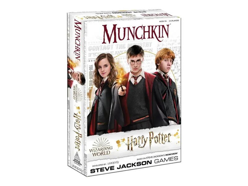 Juego de mesa munchkin harry potter edad recomendada 11 años idioma ingles