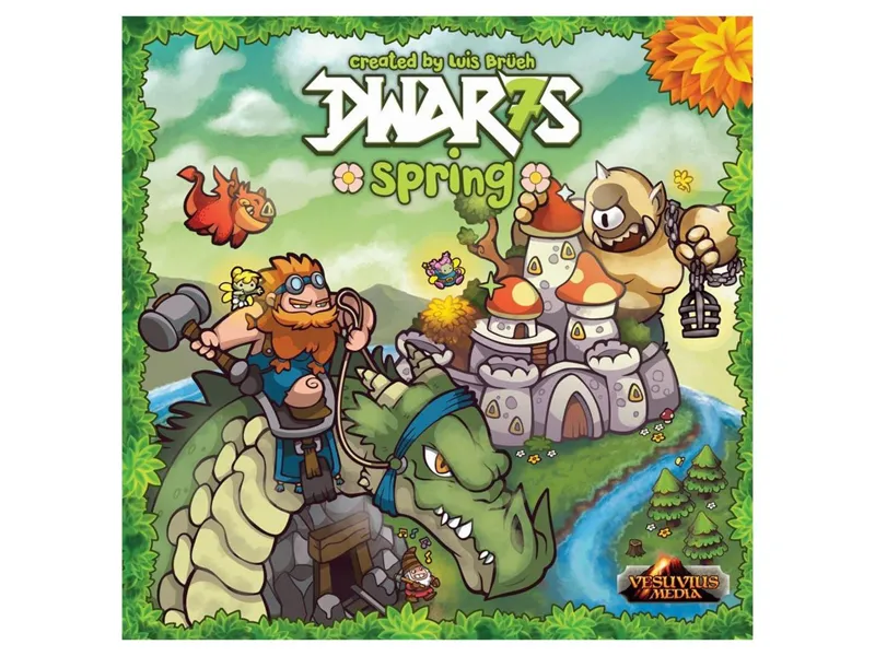 Juego de mesa dwar7s muelle de dwar7s edad recomendada 13 años idioma ingles