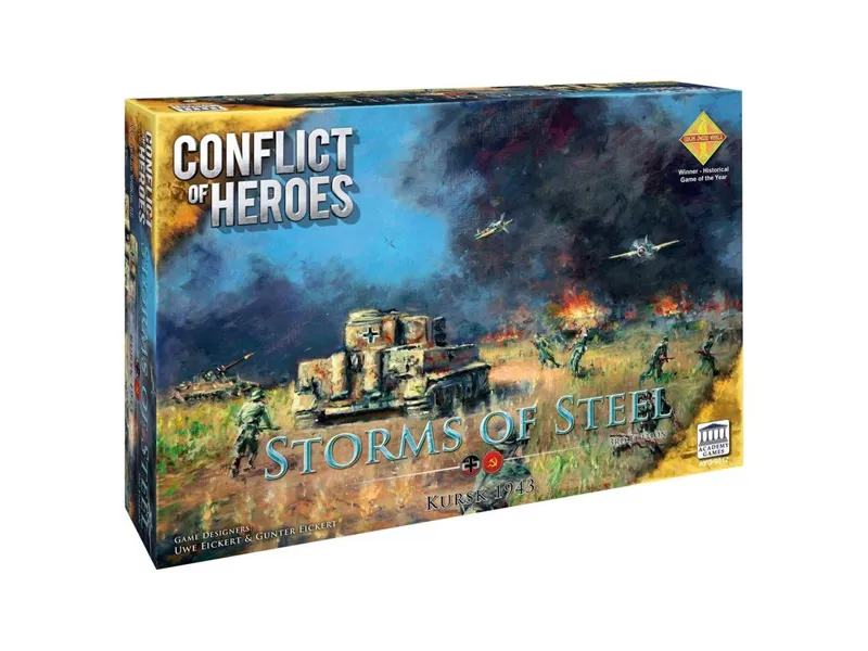Juego de mesa conflict of heroes storms of steel 3ª edicion edad recomendada 14 años idioma ingles