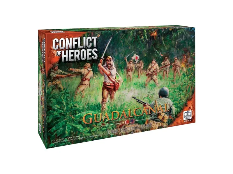Juego de mesa conflict of heroes guadalcanal pacific 1942 edad recomendada 13 años idioma ingles